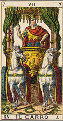 Le chariot tarot piémontais